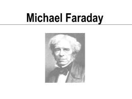 Michael Faraday - USF College of Engineering