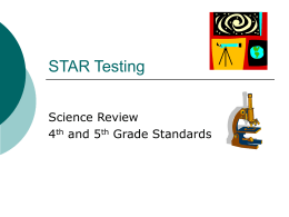 STAR Testing - Mr. Stern's Virtual Classroom