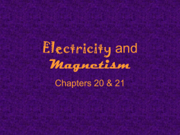 Electromagnetism PowerPoint