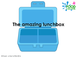 The amazing lunch box updated.