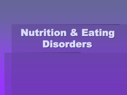 Eating Disorders - Garnet Valley School
