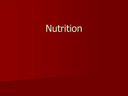 Nutritional Factors