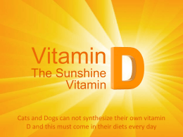 Vitamin-D-the-Sunshine-Vitamin-PPT - Dr