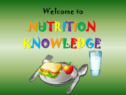 nutrition knowledge jeopardy