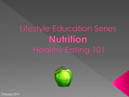 Healthy Eating - Valley Health