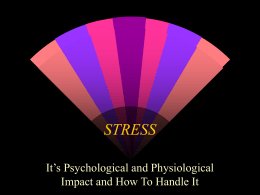 STRESS - King's Psychology Network