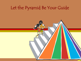 Let the Pyramid Be Your Guide Facts About