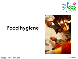 Food hygiene - Education Scotland