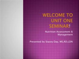 Unit 1 seminar