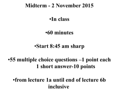 Lecture 7a powerpoint