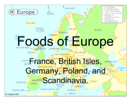 Foods of Europe - Canon