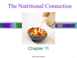 The Nutritional Connection