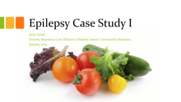 epilepsycasestudypresentation - EPILEPSY Association Of Sri Lanka