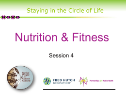 Nutrition and Fitness PowerPoint