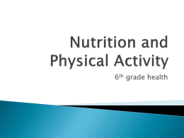 Nutrition and Physical Activity - Hatboro