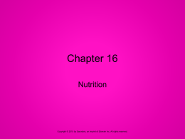 Ch 16 PPP Nutritionx