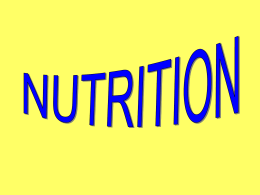 PowerPoint - General Nutrition
