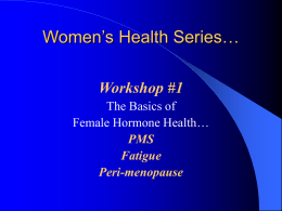 Women `s Health Workshop #1 - Back In Action Chiropratic