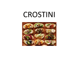 Crostini PPT