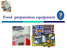 Minimum Requirments for Food and Beverage Establishments