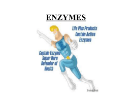 enzymes - Coosa High School