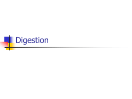 3. Digestion