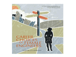Career Choices of Female Engineers