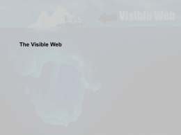 Visible-Deep-Web-working