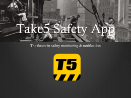 Click on Demo - The World`s No. 1 Safety App