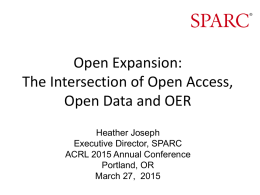 Open Access, Open Scholarship – Open Future