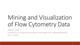 Mining and Visualization of Flow Cytometry Data