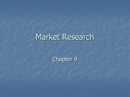 Market Research - University of Rio Grande & Rio Grande