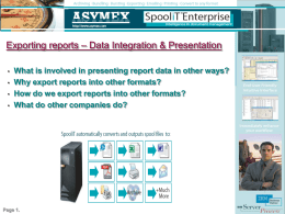SpooliT Enterprise - Overview