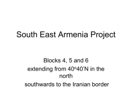 South East Armenia Project