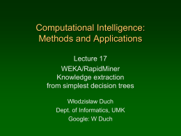 Computational Intelligence, NTU Lectures, 2005