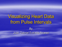 Visualizing Heart Data from Pulse Intervals