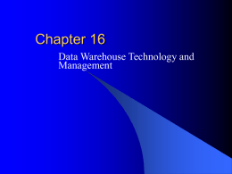 Chapter 16 - Spatial Database Group