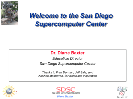 Diane Baxter`s presentation - BioQUEST Curriculum Consortium