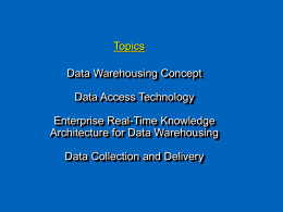 Data Warehousing Case