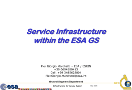 ESA_ServiceInfrastructure__May2004