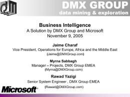 dmx group - Center