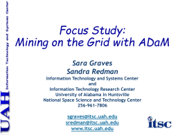 Mining on the Grid with ADaM
