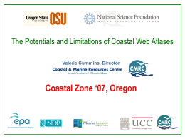 The Potentials and Limitations of Coastal Web Atlases