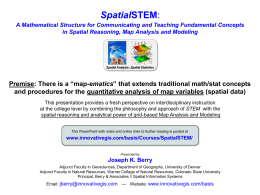 PowerPoint - Berry and Associates Spatial Information Systems