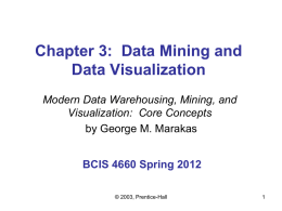Data Mining Technologies