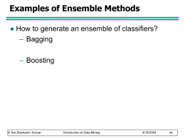 Ensemble Methods