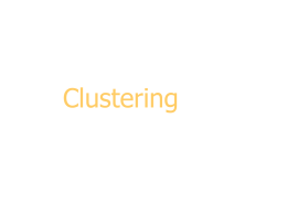 DM13: Clustering -