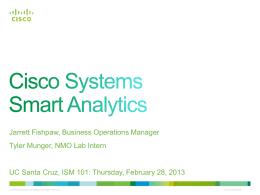 Cisco Services - Courses