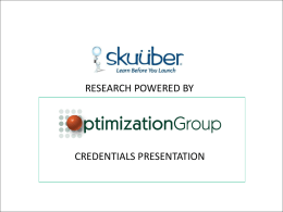 click to credentials presentation