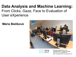 Data Analysis and Machine Learning